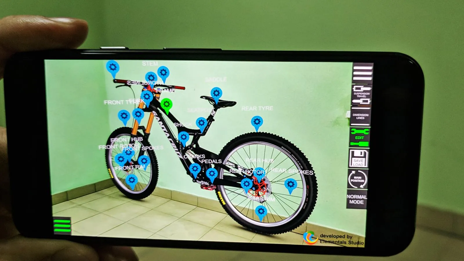 Bike 3D Configurator | Indus Appstore | Screenshot