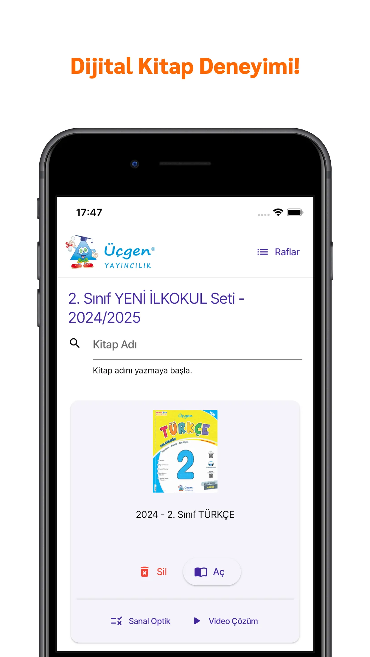 Üçgen Mobil Kütüphane | Indus Appstore | Screenshot