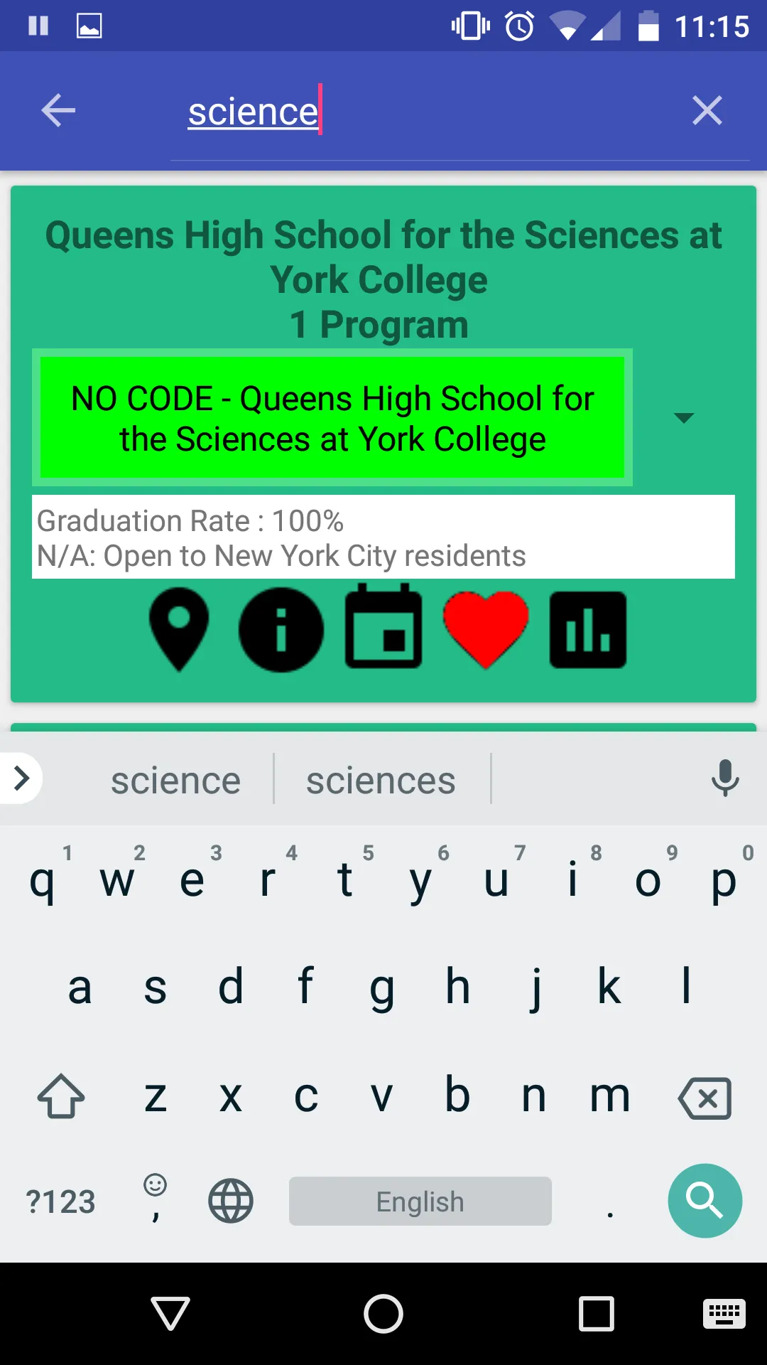 NYC High School App Help | Indus Appstore | Screenshot