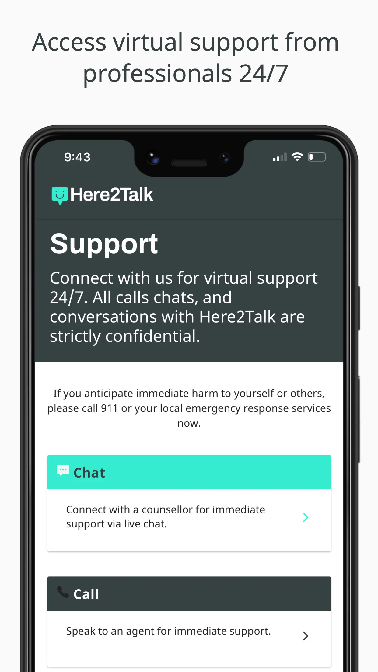 Here2Talk | Indus Appstore | Screenshot