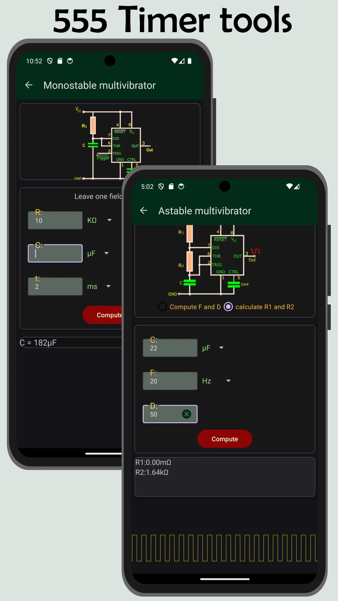 Electronics circuit calculator | Indus Appstore | Screenshot