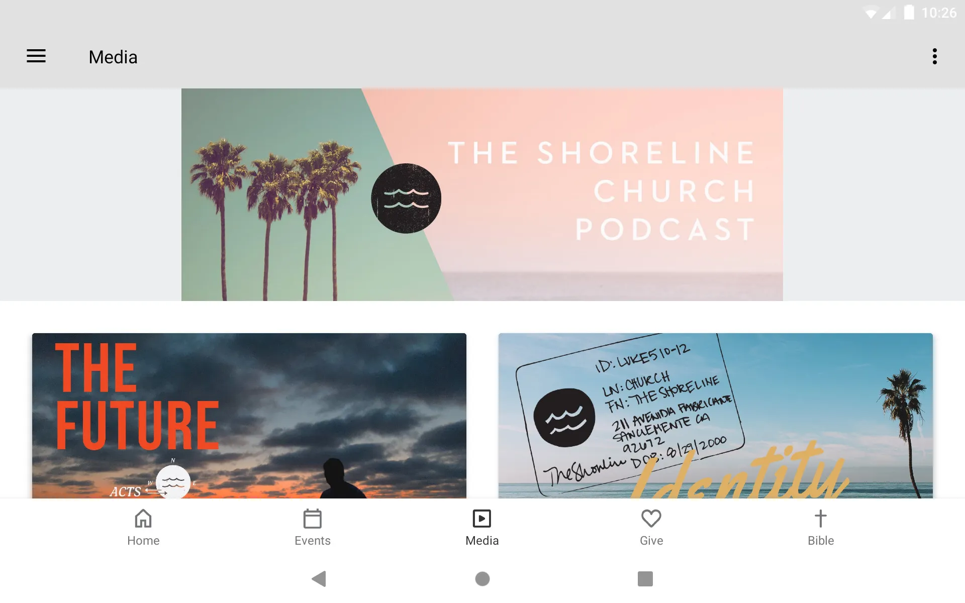 The Shoreline Church App | Indus Appstore | Screenshot