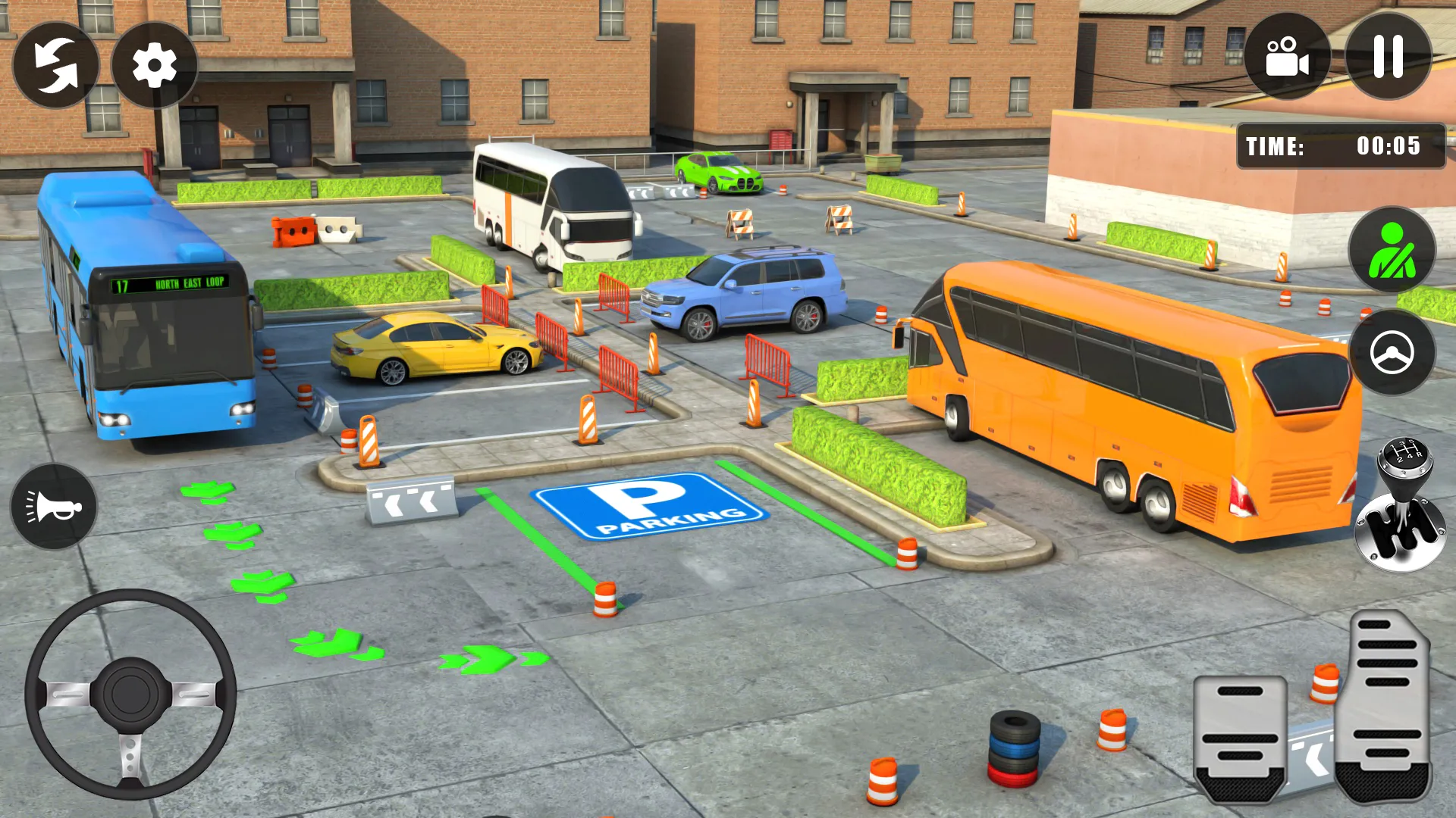 Modern City Bus Parking Games | Indus Appstore | Screenshot