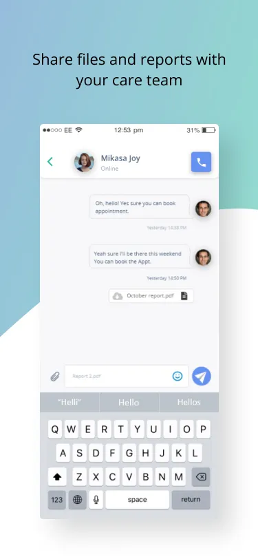 DocsInk Care Messenger | Indus Appstore | Screenshot