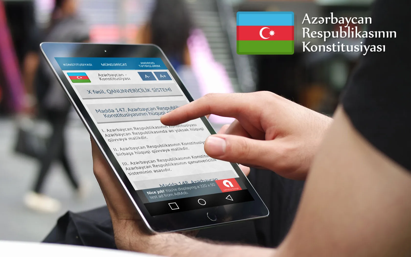 Azerbaijan Constitution | Indus Appstore | Screenshot