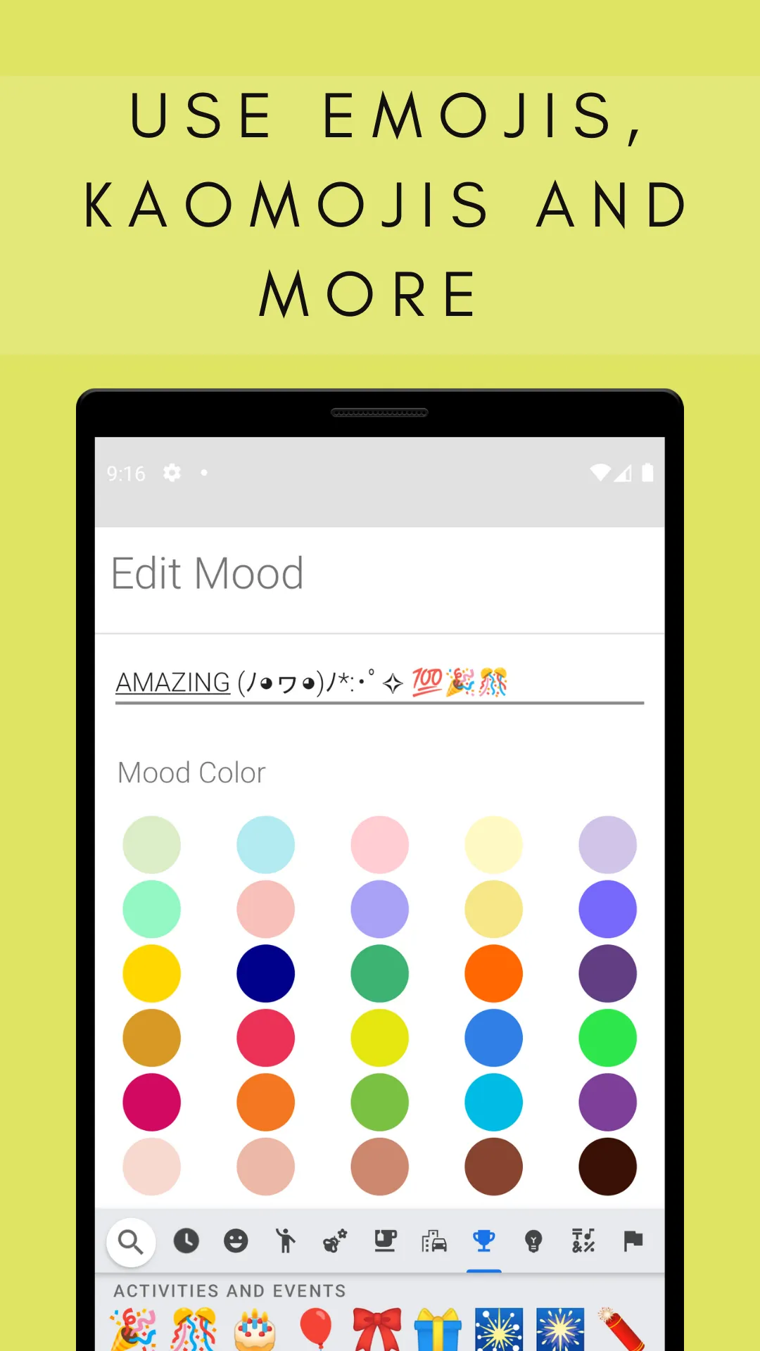 Color My Day - Year In Pixels  | Indus Appstore | Screenshot