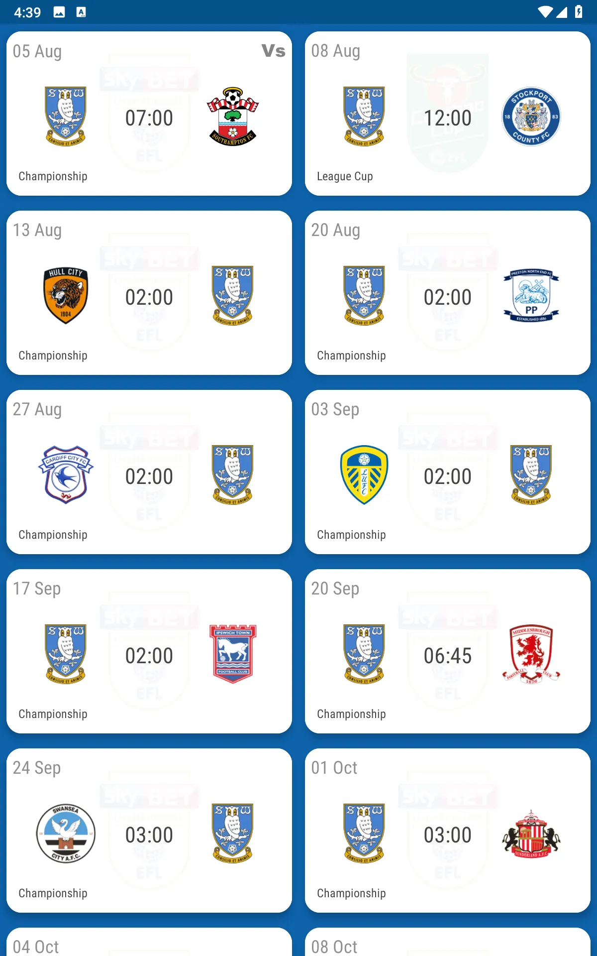 Sheffield Wednesday Fan App | Indus Appstore | Screenshot