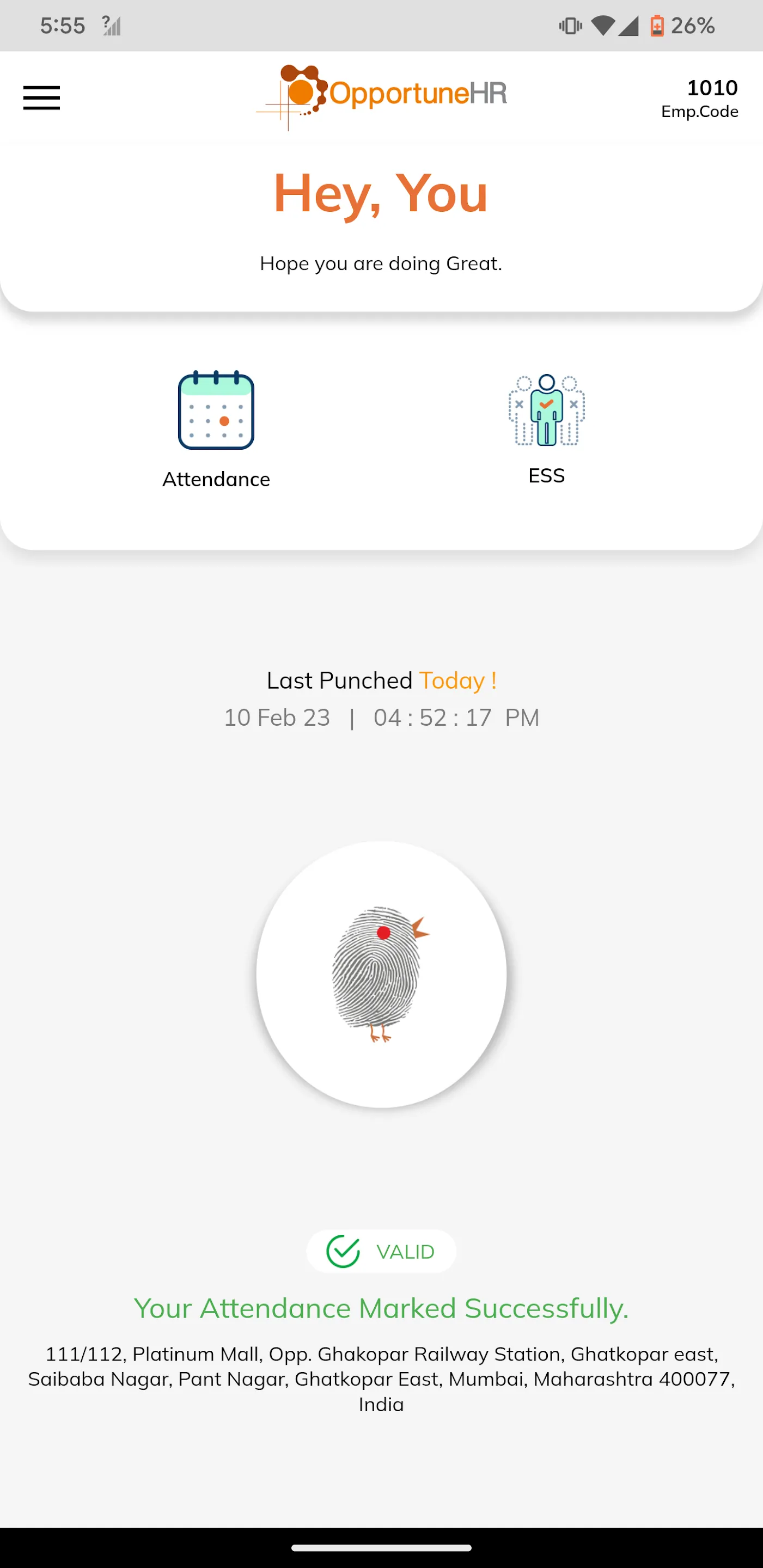 OpportuneHR | Indus Appstore | Screenshot