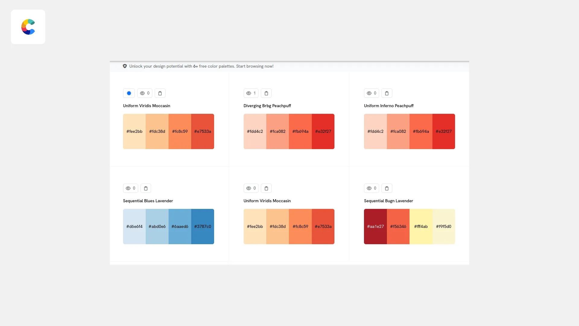 Color Palettes | Indus Appstore | Screenshot