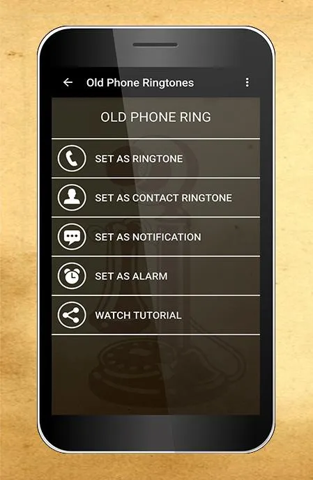 Antique Old Phone Ringtones | Indus Appstore | Screenshot