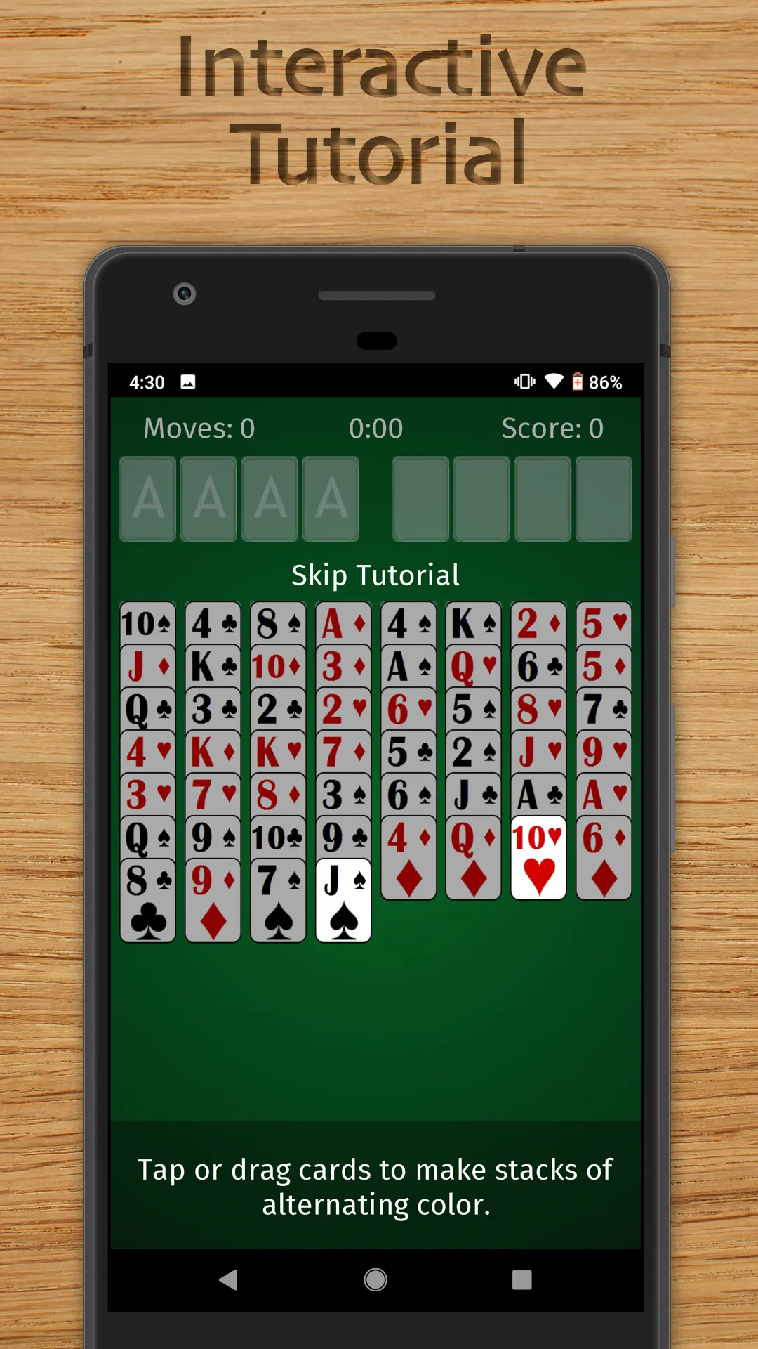 FreeCell Solitaire Classic | Indus Appstore | Screenshot