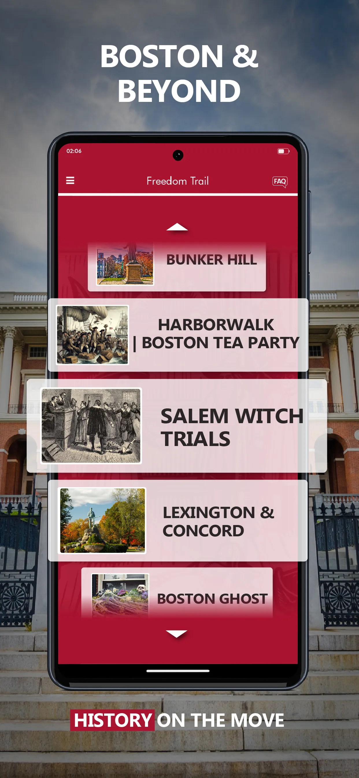 Freedom Trail Boston Guide | Indus Appstore | Screenshot