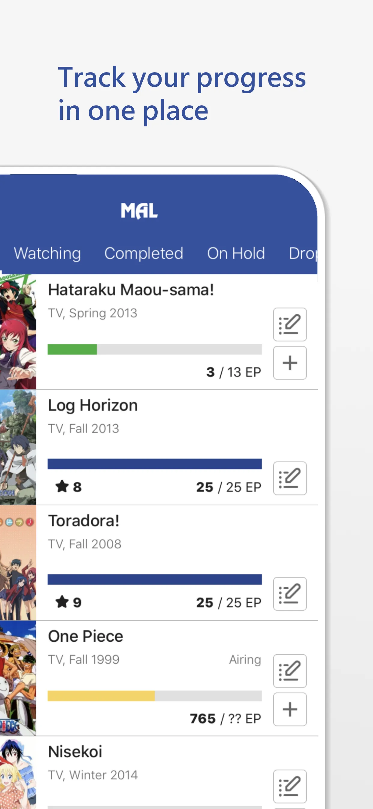 MyAnimeList Official | Indus Appstore | Screenshot