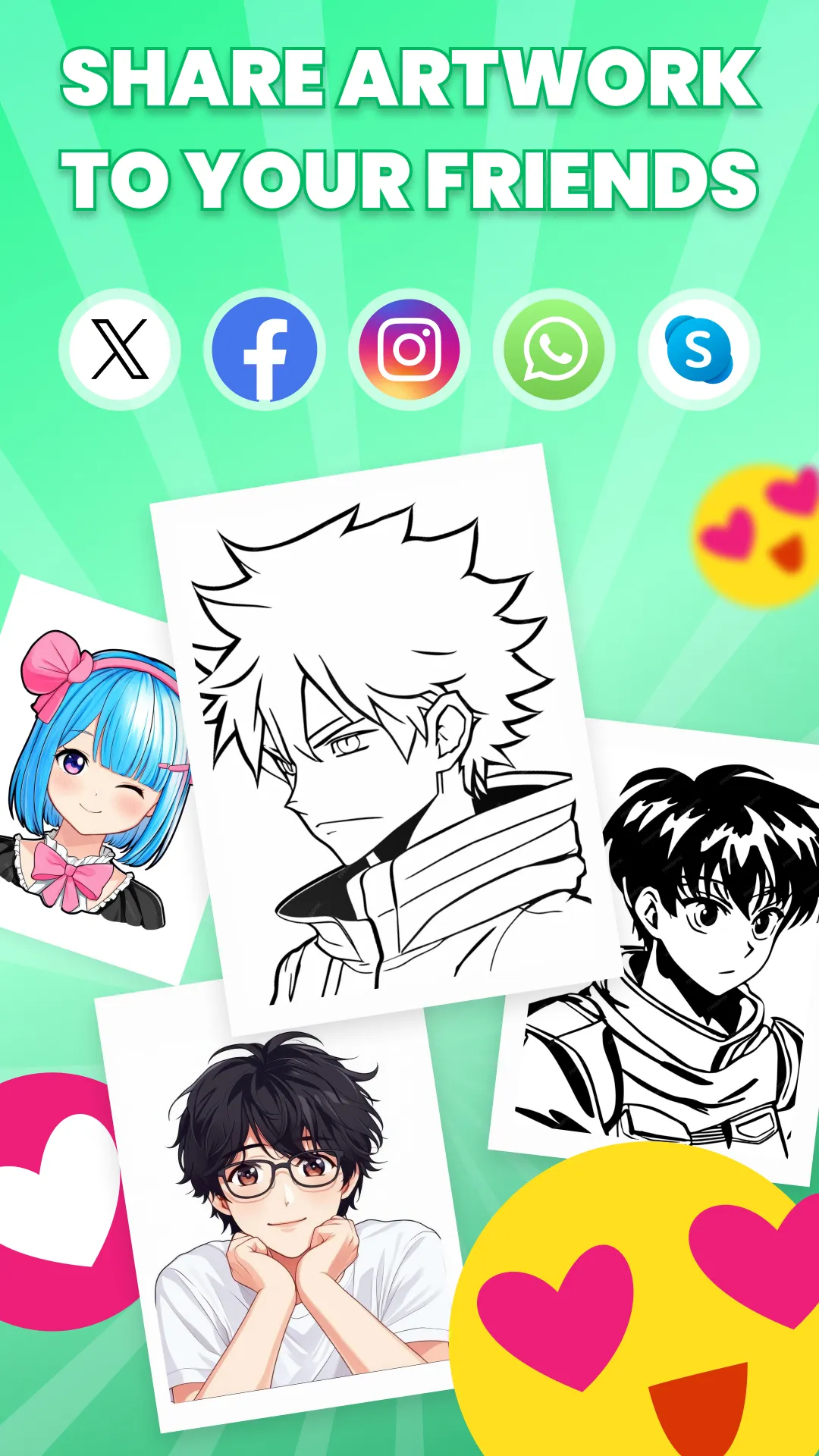 Draw Anime: AR Drawing Sketch | Indus Appstore | Screenshot