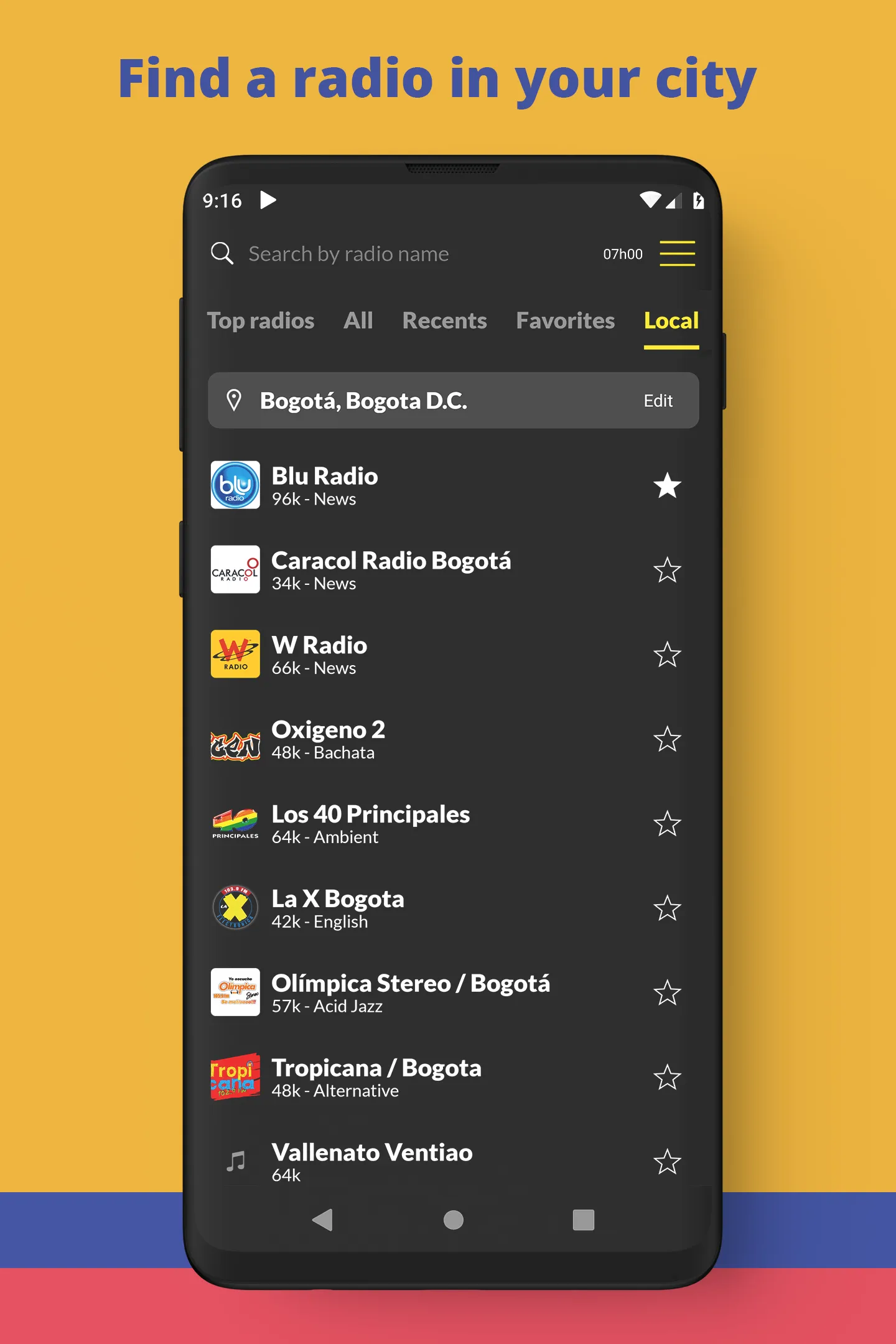 Radio Colombia live | Indus Appstore | Screenshot