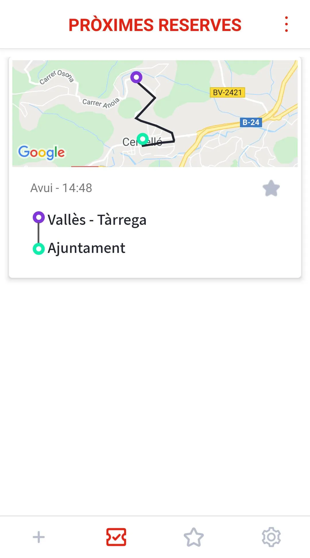 AMB Bus a demanda Cervelló | Indus Appstore | Screenshot