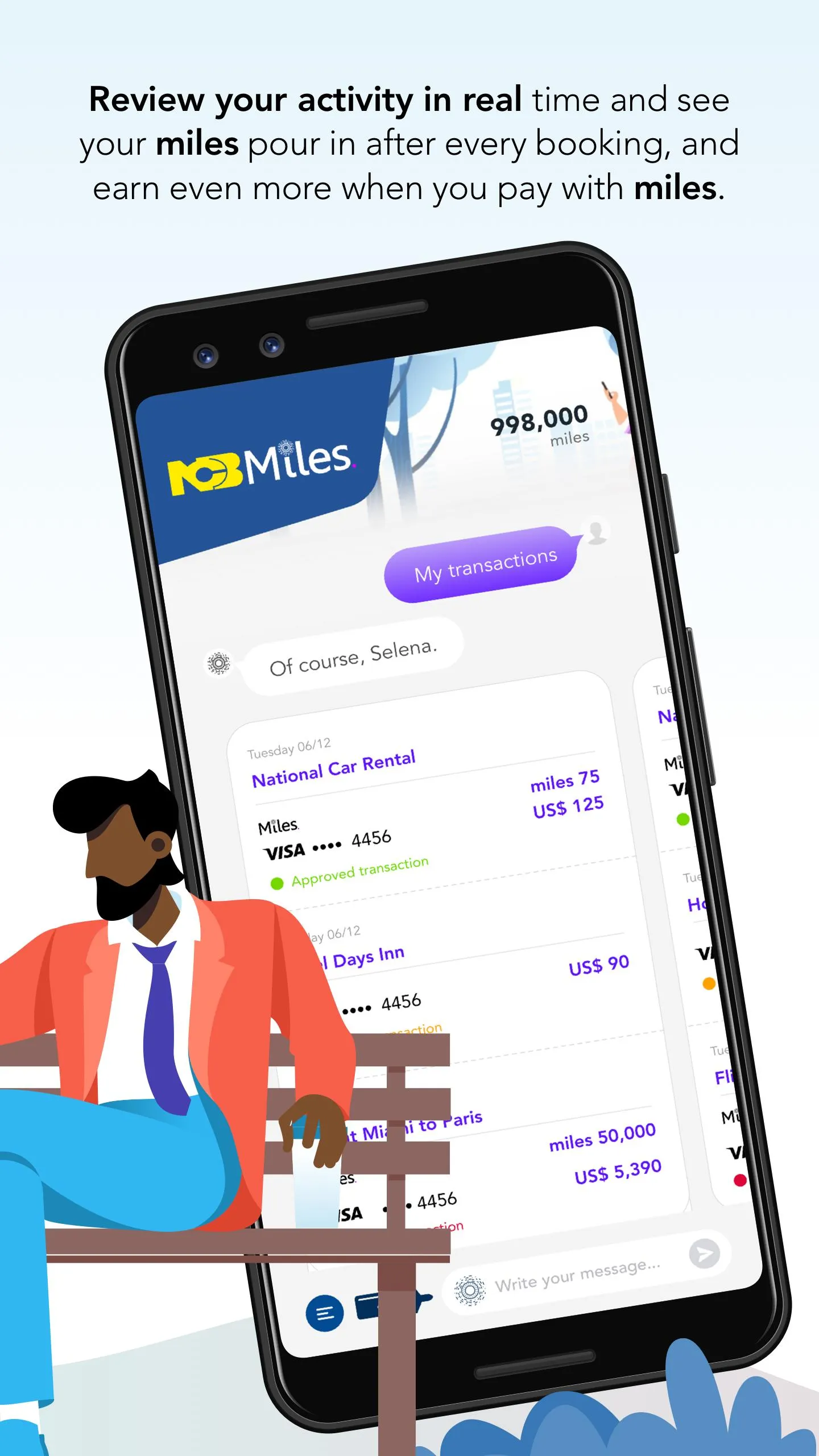 NCBMiles | Indus Appstore | Screenshot