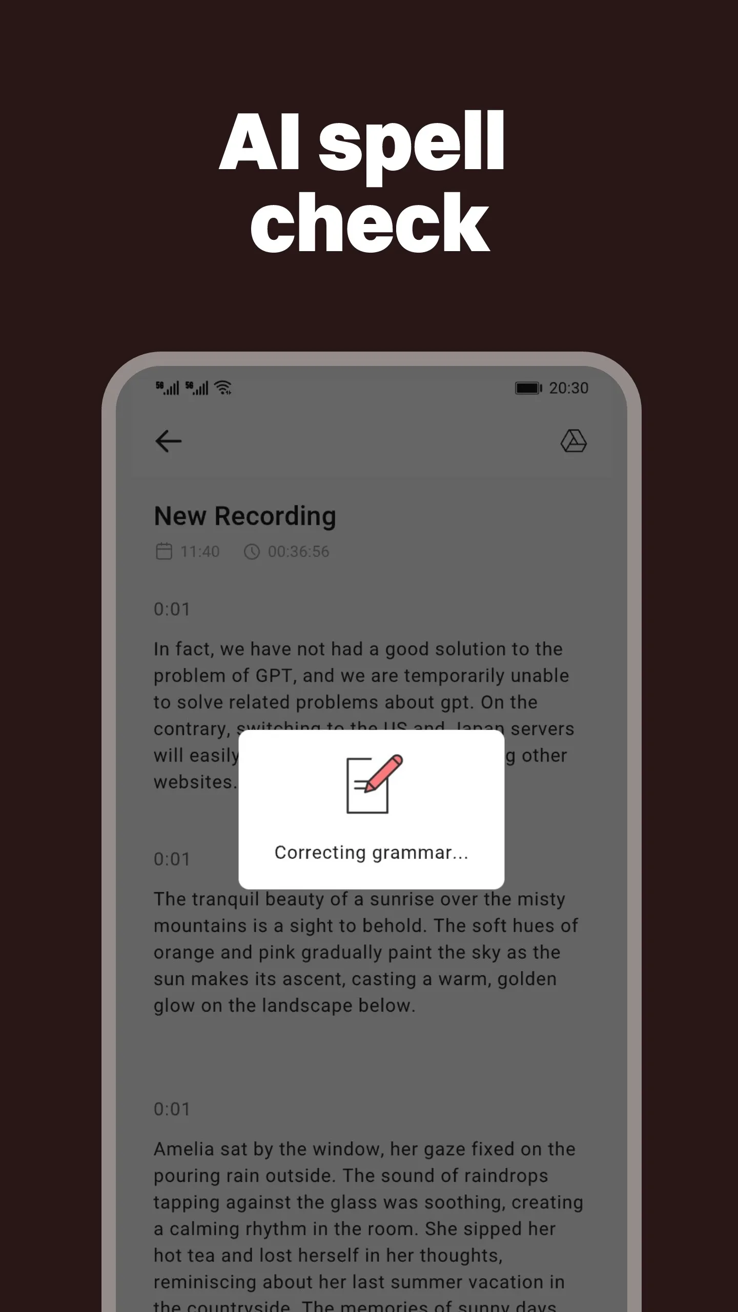 Transcribe Voice Meeting Notes | Indus Appstore | Screenshot