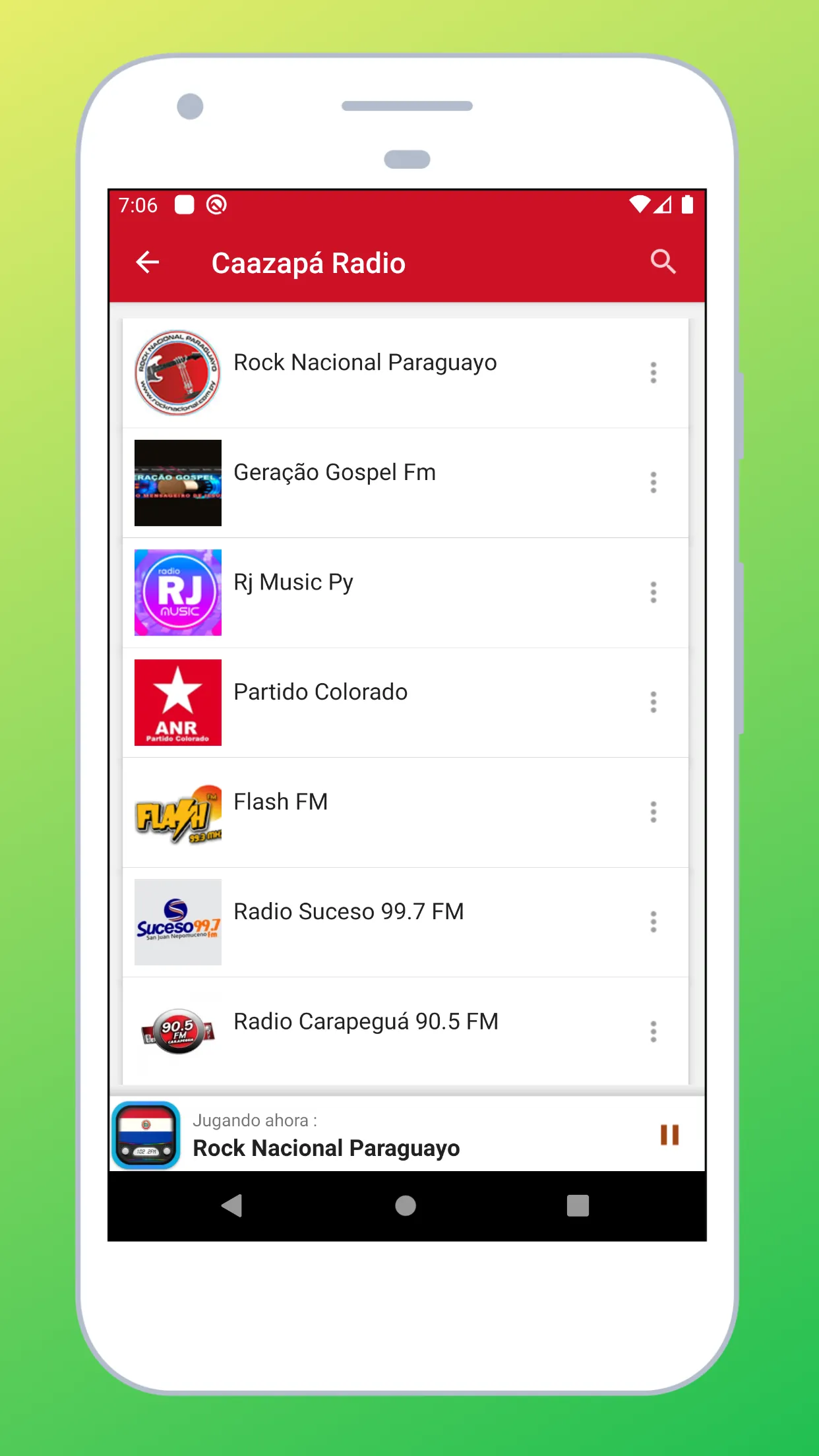 Radio Paraguay + Radio Online | Indus Appstore | Screenshot