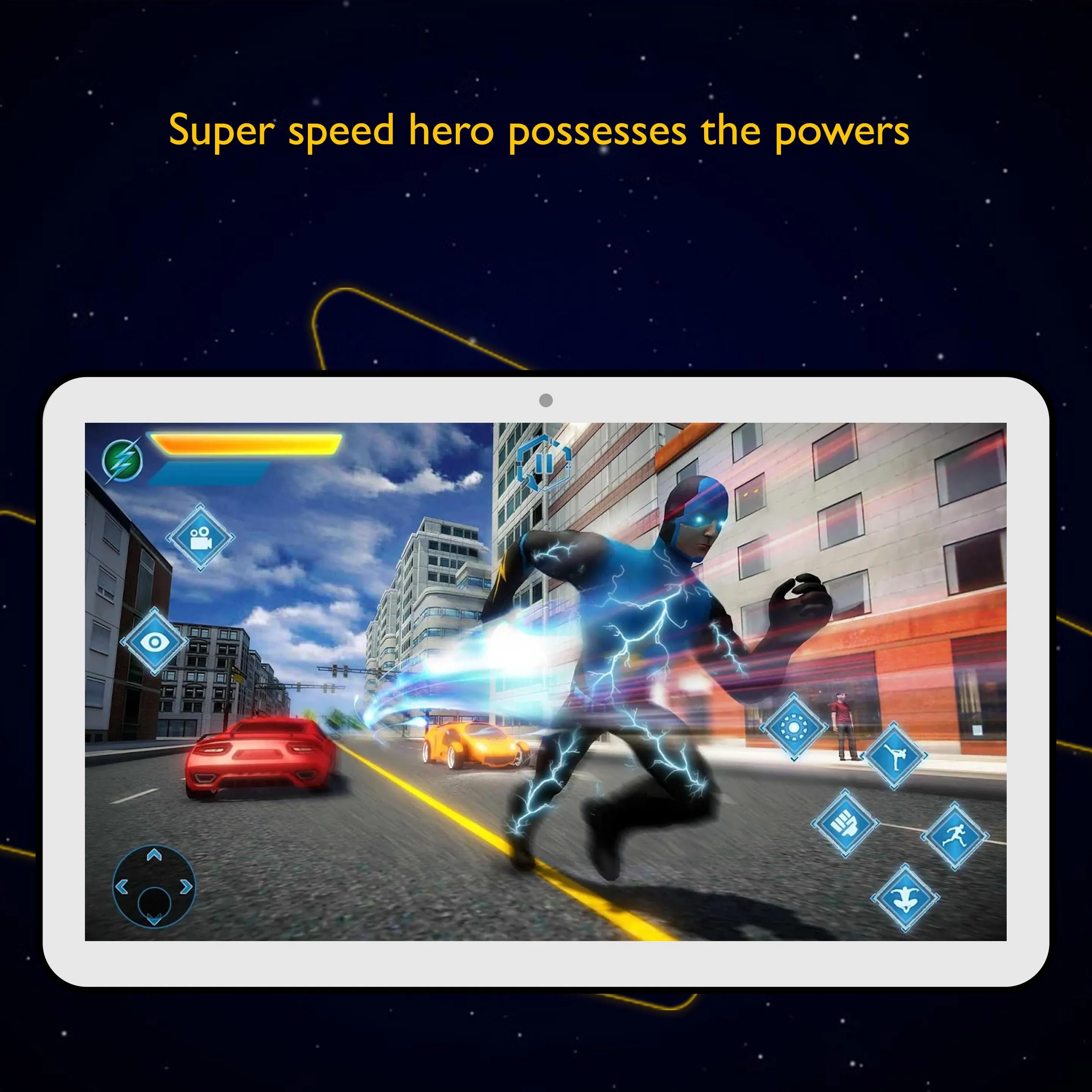 Speed Superhero Lightning Game | Indus Appstore | Screenshot