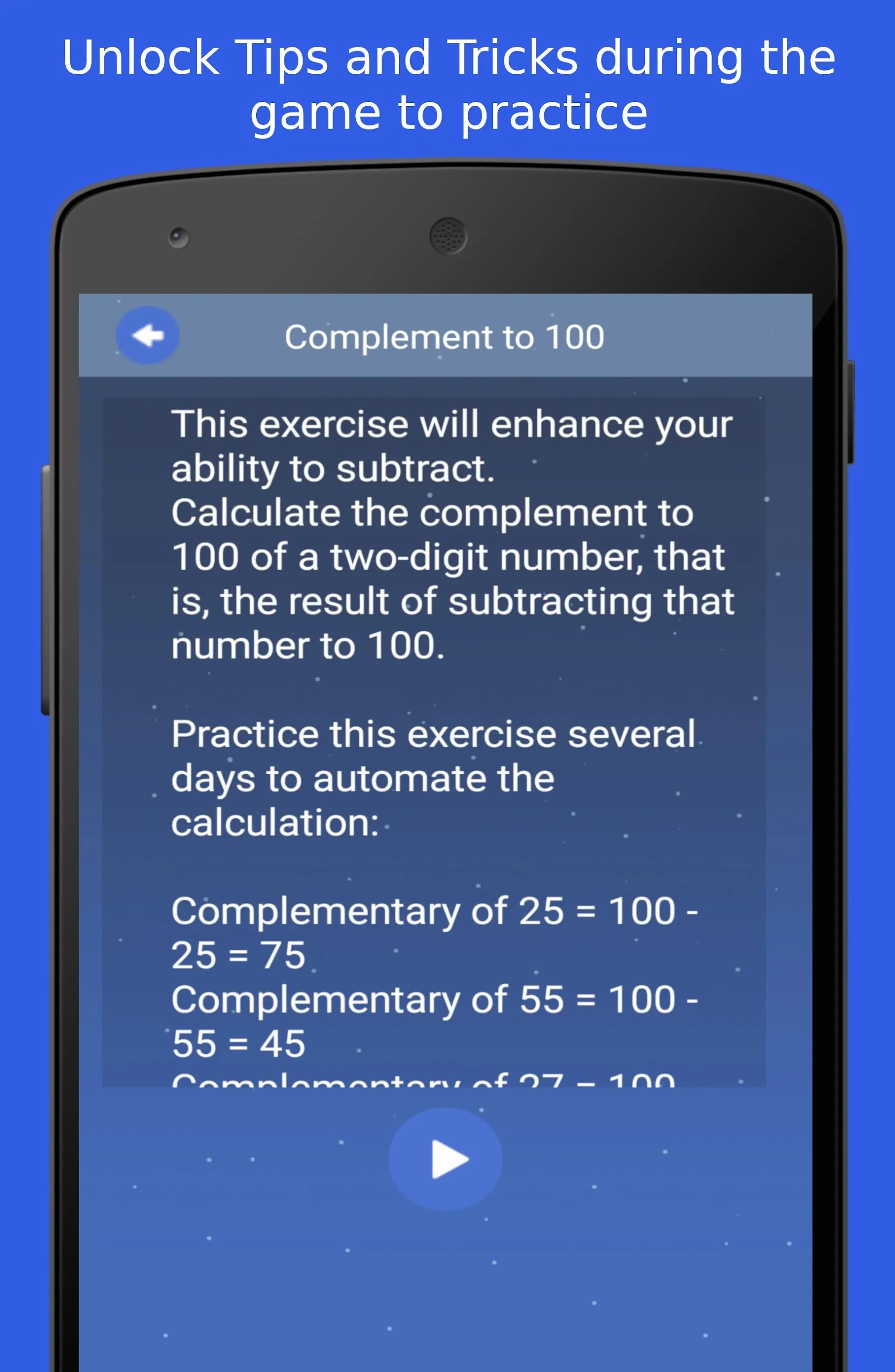 QuickArth: Mental Math Game | Indus Appstore | Screenshot