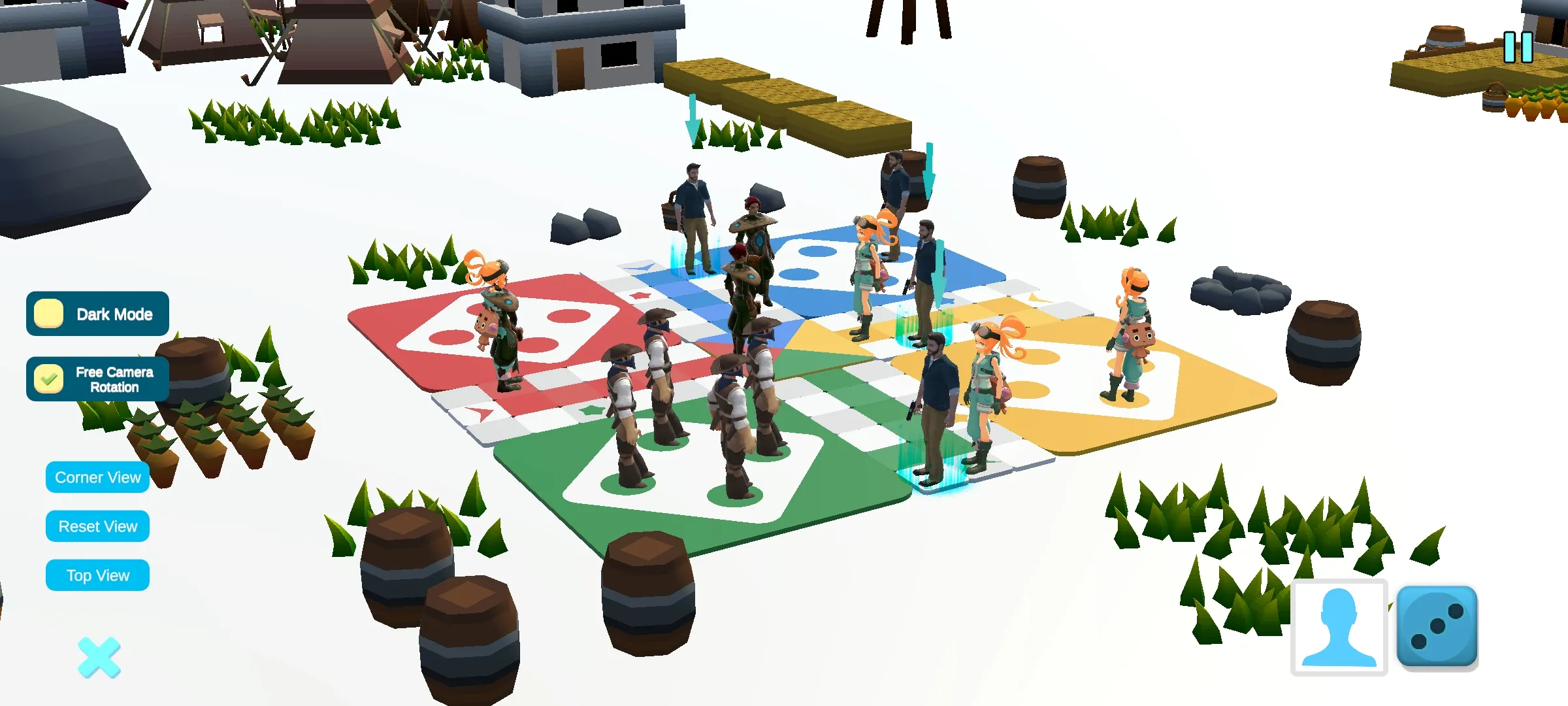 Ludo 3d Warriors: offline game | Indus Appstore | Screenshot