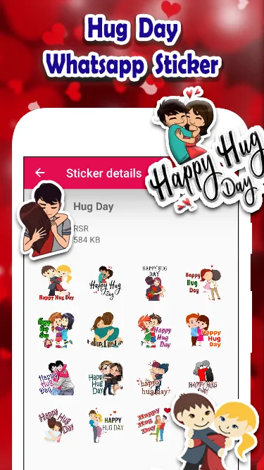 Valentine Day Sticker | Indus Appstore | Screenshot