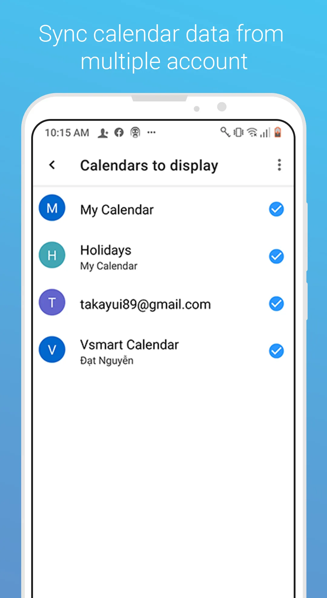 Vsmart Calendar | Indus Appstore | Screenshot