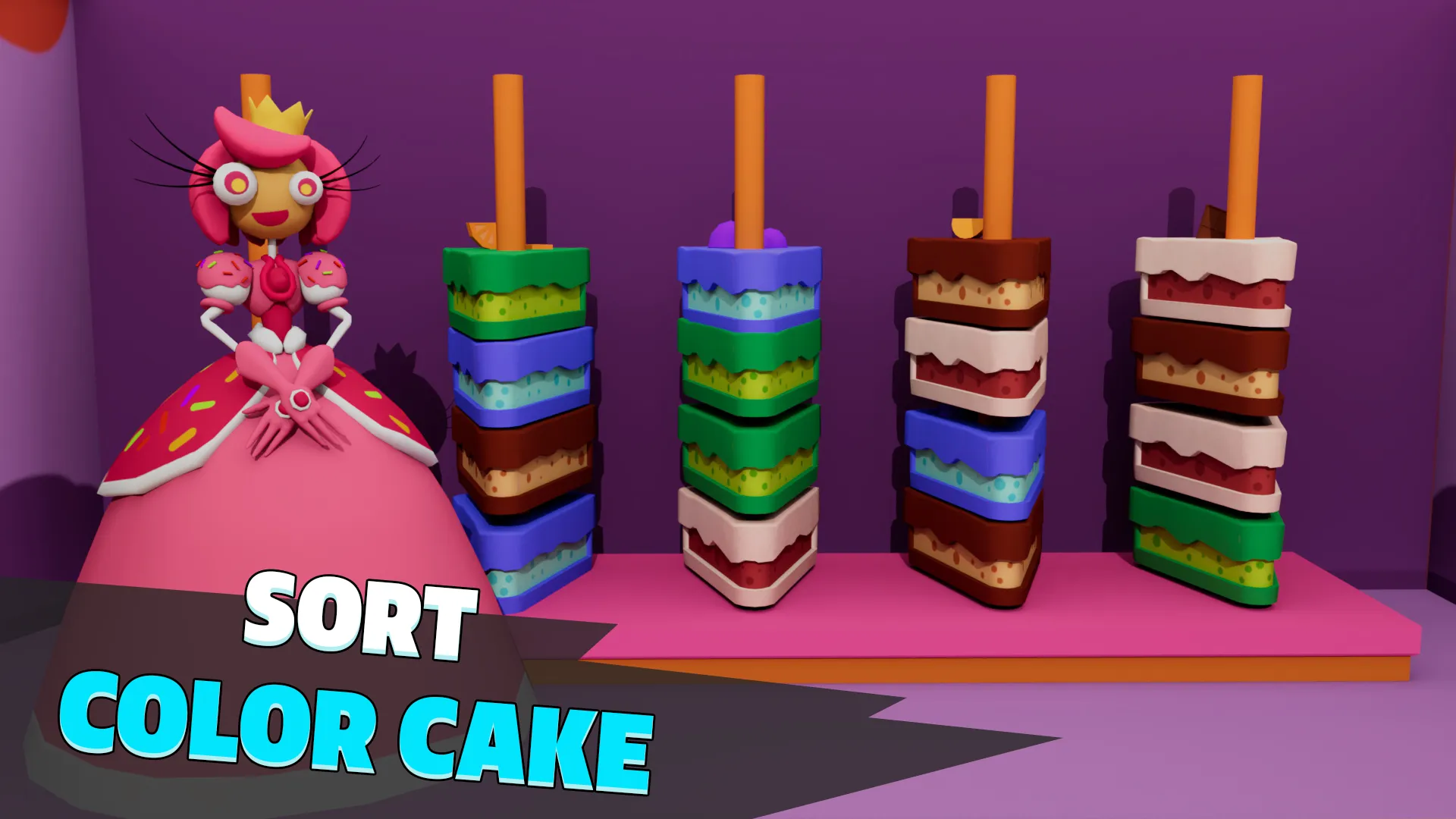 Color Monsters Challenge 3D | Indus Appstore | Screenshot