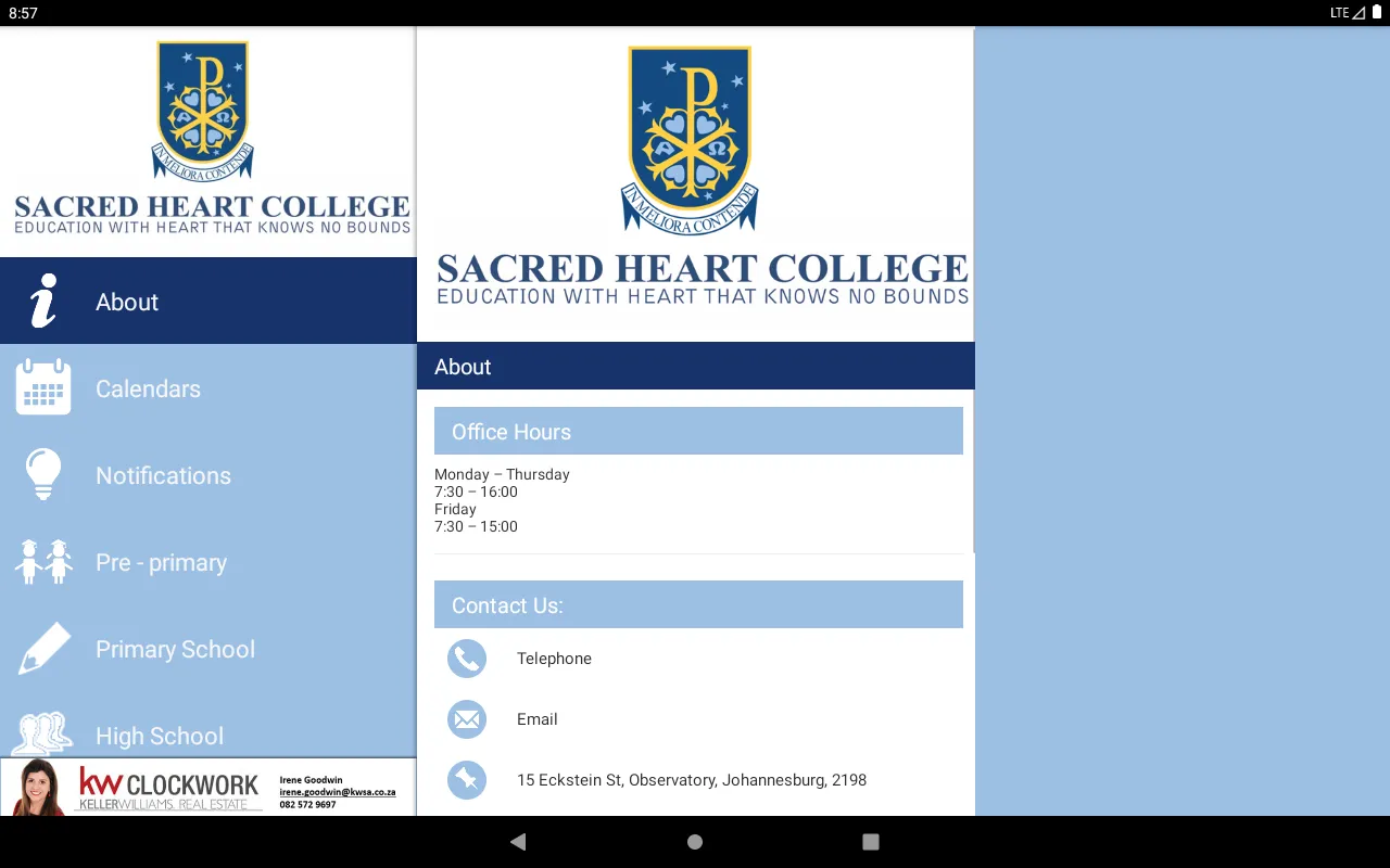 Sacred Heart College (ZA) | Indus Appstore | Screenshot