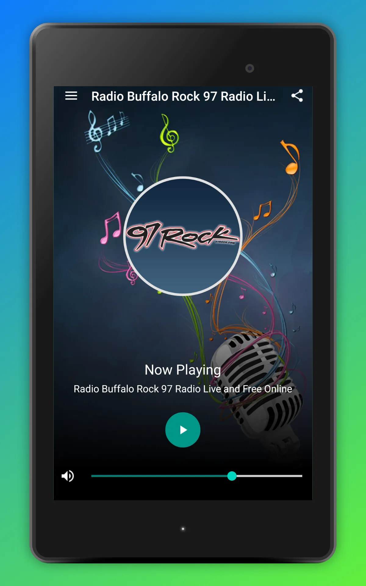 97 Rock Buffalo Radio App USA | Indus Appstore | Screenshot