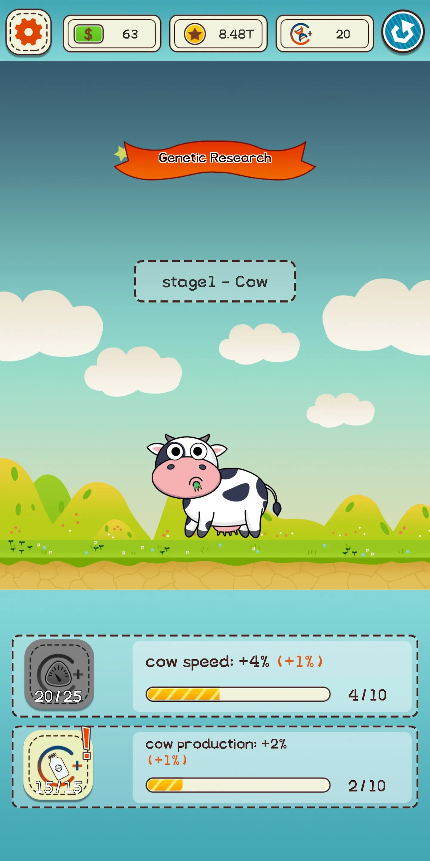 Idle Cow Tycoon | Indus Appstore | Screenshot