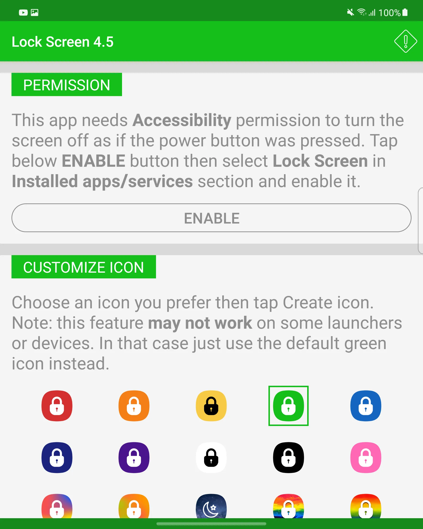 Turn Off Screen (Screen Lock) | Indus Appstore | Screenshot