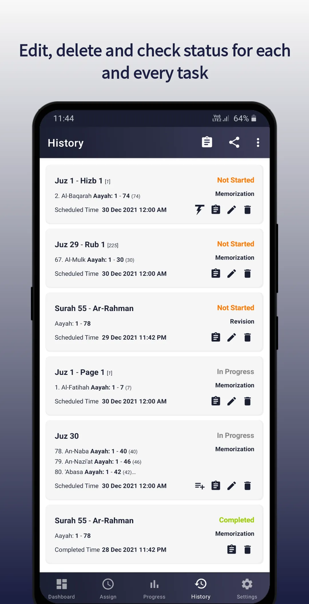 Quran Memorization Scheduler | Indus Appstore | Screenshot