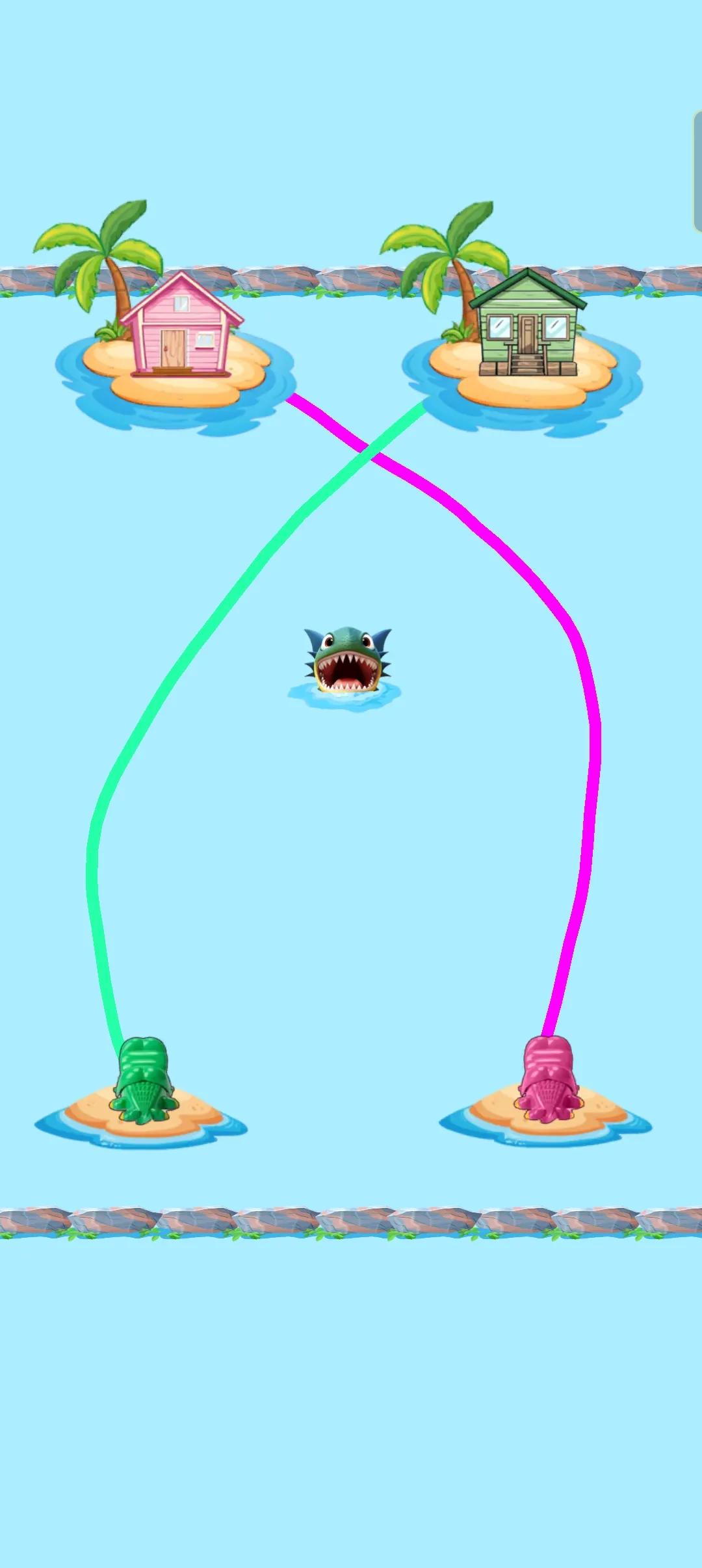 Crocodile go home: Draw puzzle | Indus Appstore | Screenshot