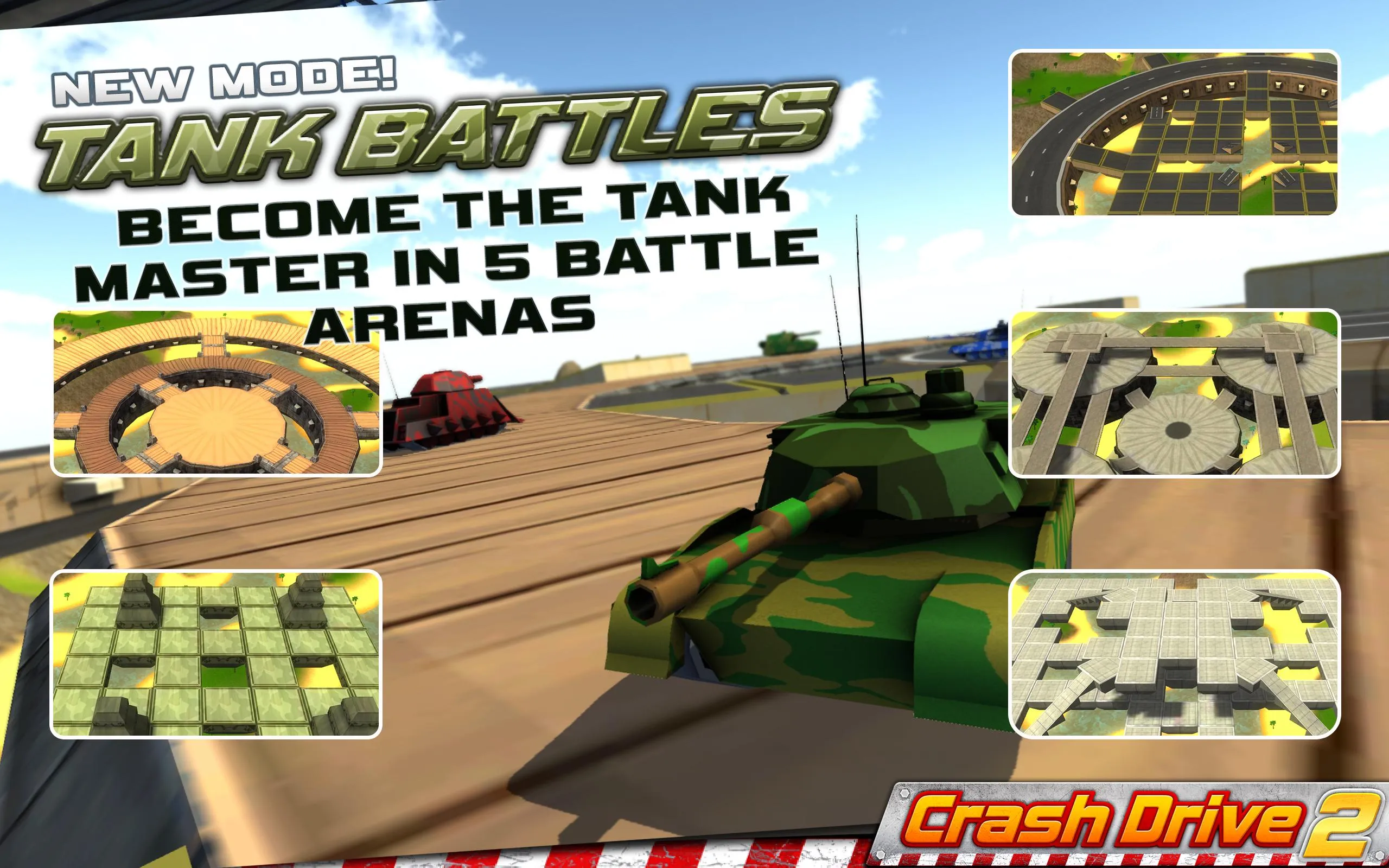 Crash Drive 2: 3D racing cars | Indus Appstore | Screenshot