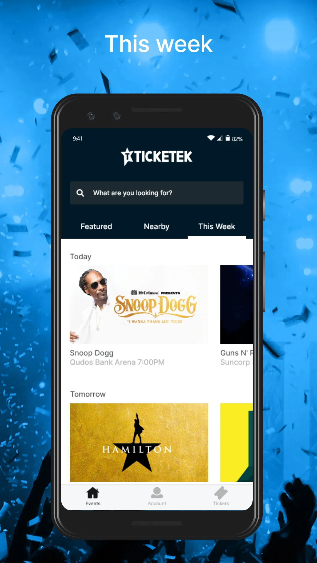 Ticketek AU | Indus Appstore | Screenshot