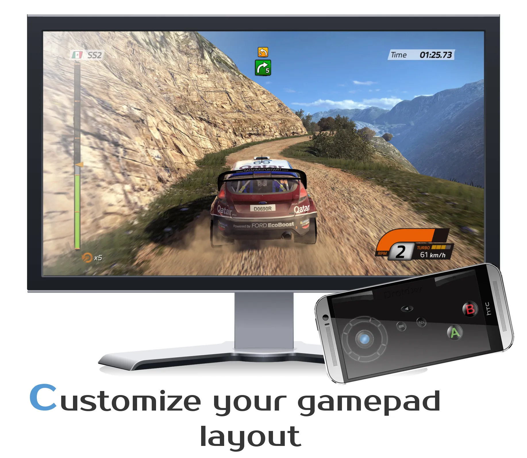 DroidJoy Gamepad Joystick Lite | Indus Appstore | Screenshot