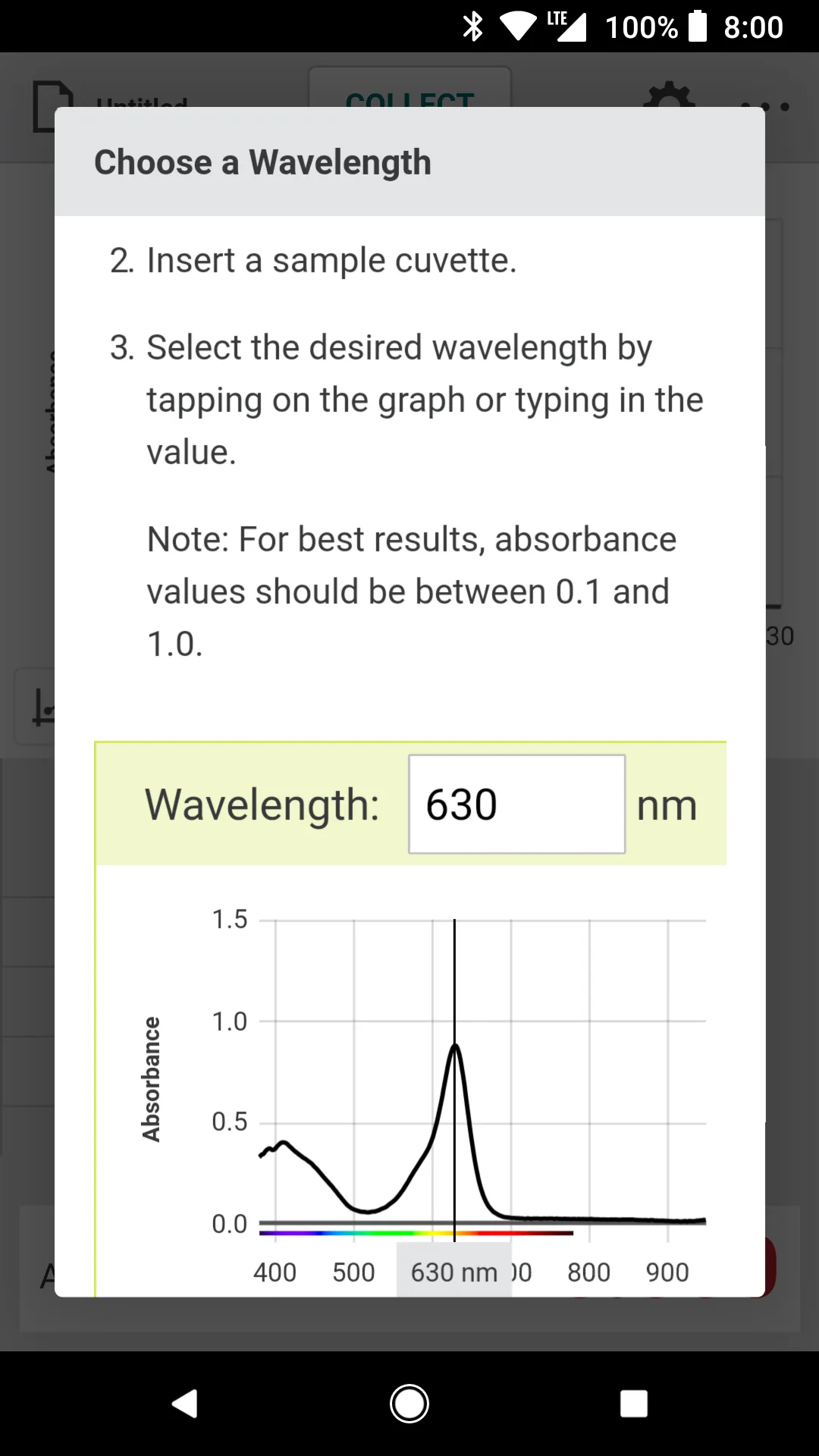 Vernier Spectral Analysis | Indus Appstore | Screenshot