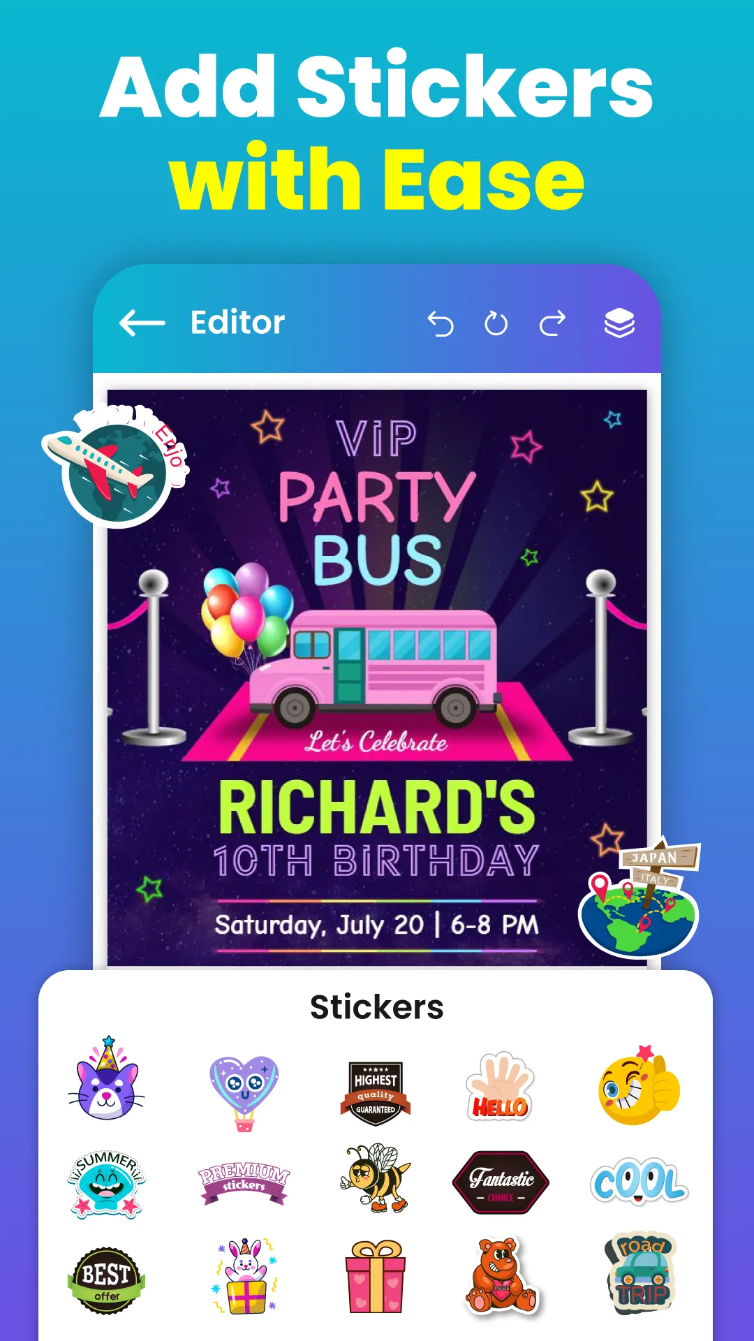 Poster Maker and Flyer Maker | Indus Appstore | Screenshot
