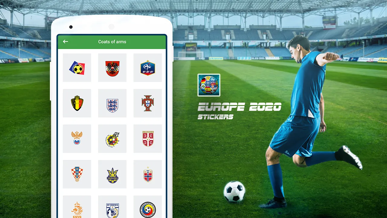 Euro 2024 Football Stickers | Indus Appstore | Screenshot