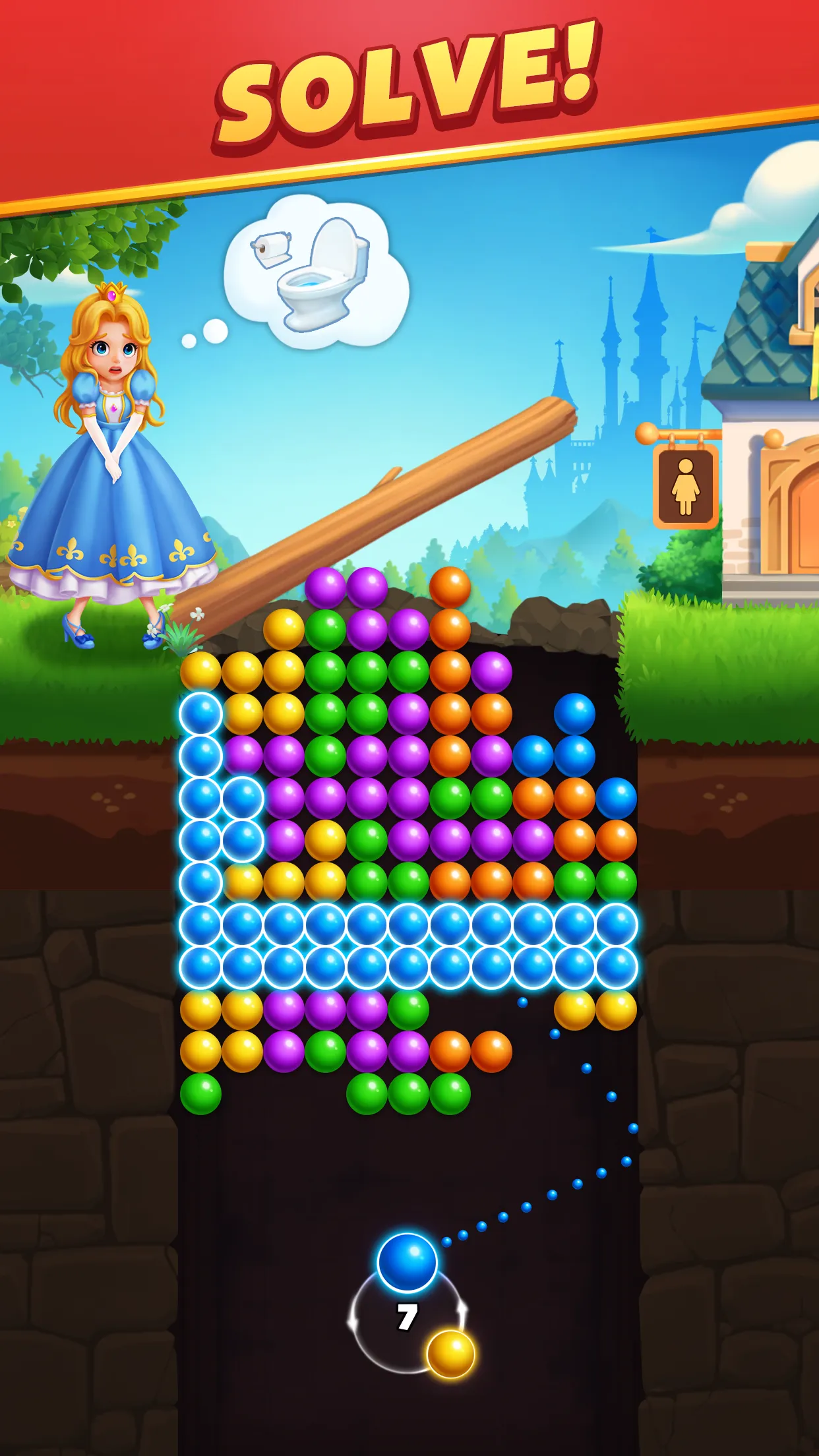 Bubble Shooter Royal Pop | Indus Appstore | Screenshot
