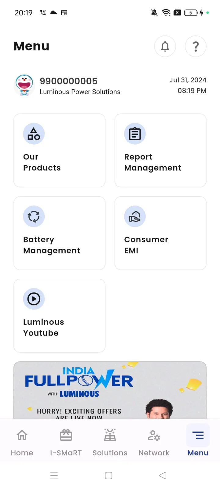 MPartner | Indus Appstore | Screenshot