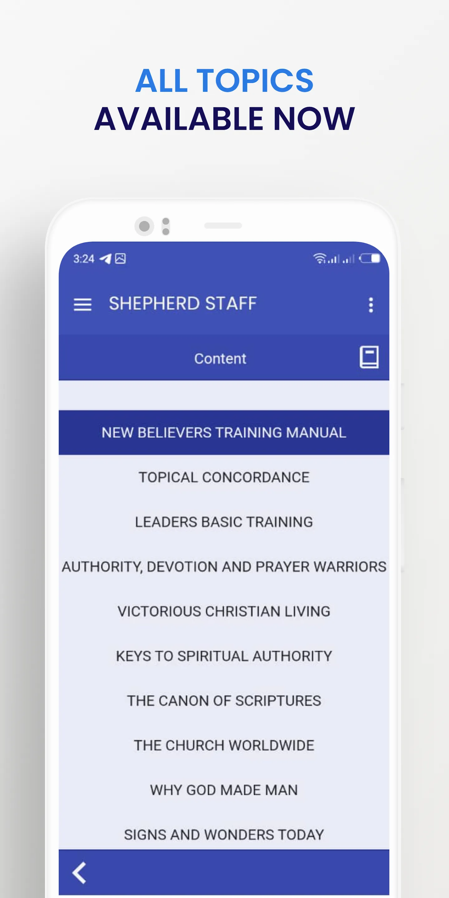 Shepherd Staff Ministers' Book | Indus Appstore | Screenshot