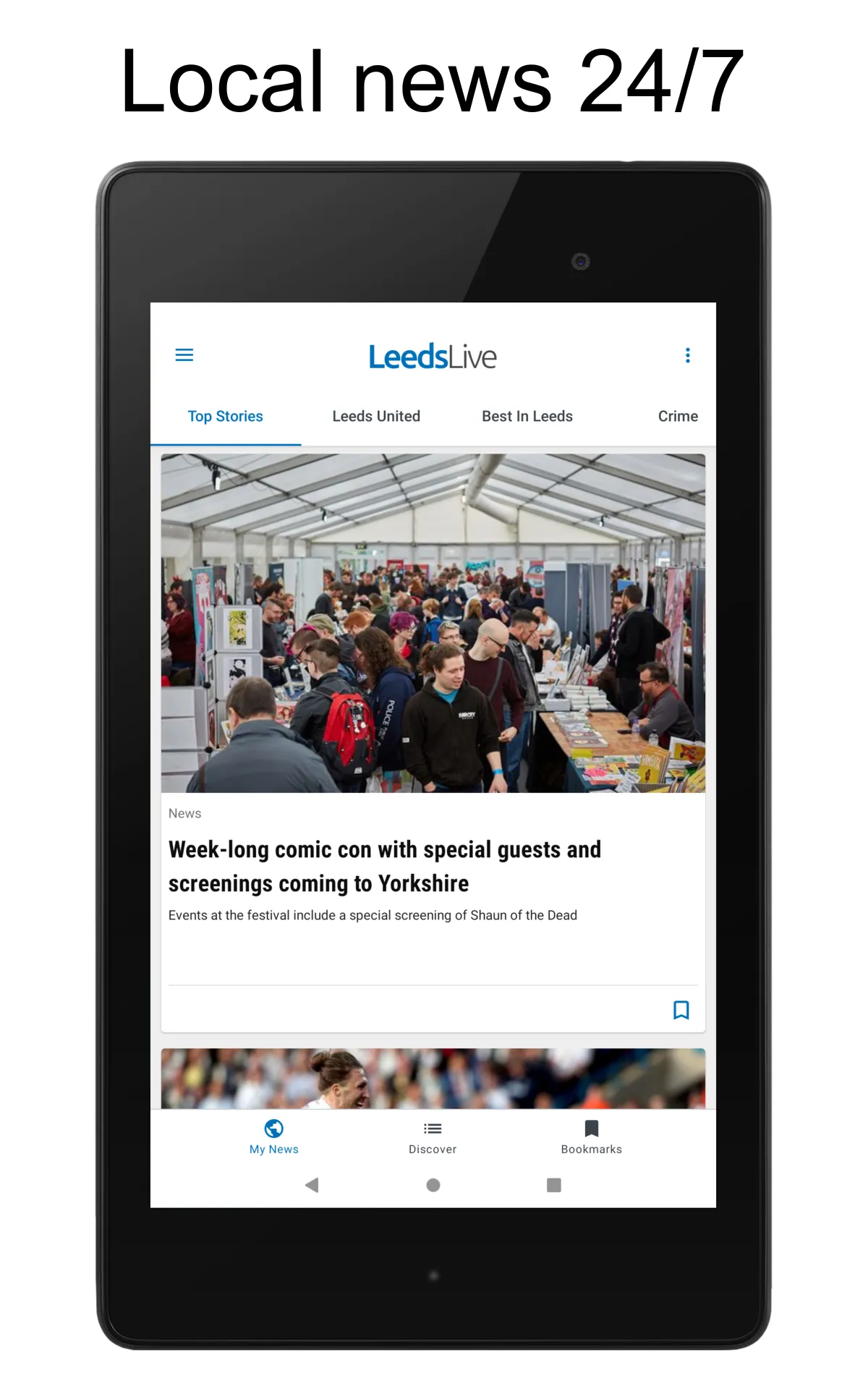 Leeds Live | Indus Appstore | Screenshot