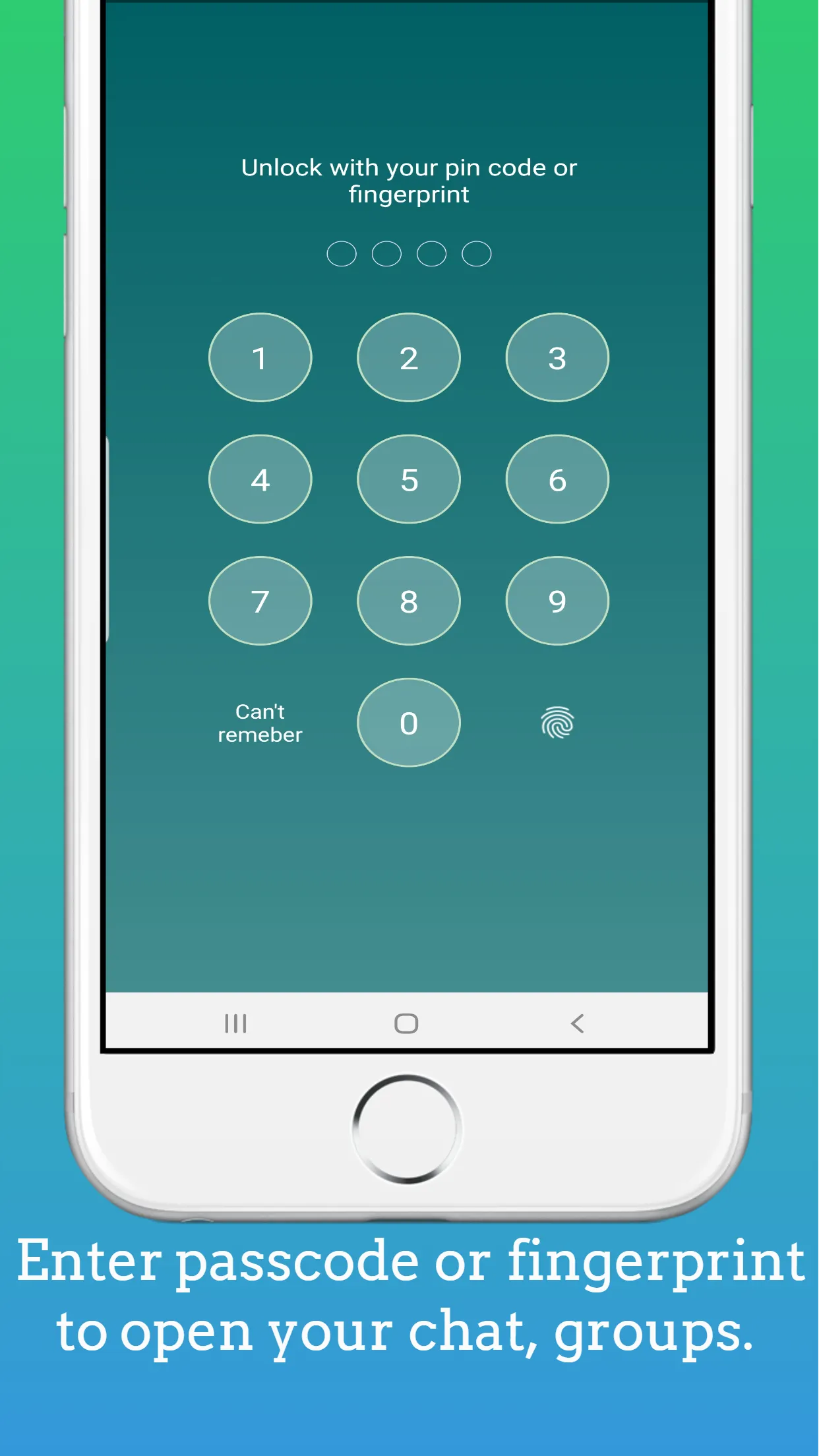 Chat and group locker, Secure | Indus Appstore | Screenshot