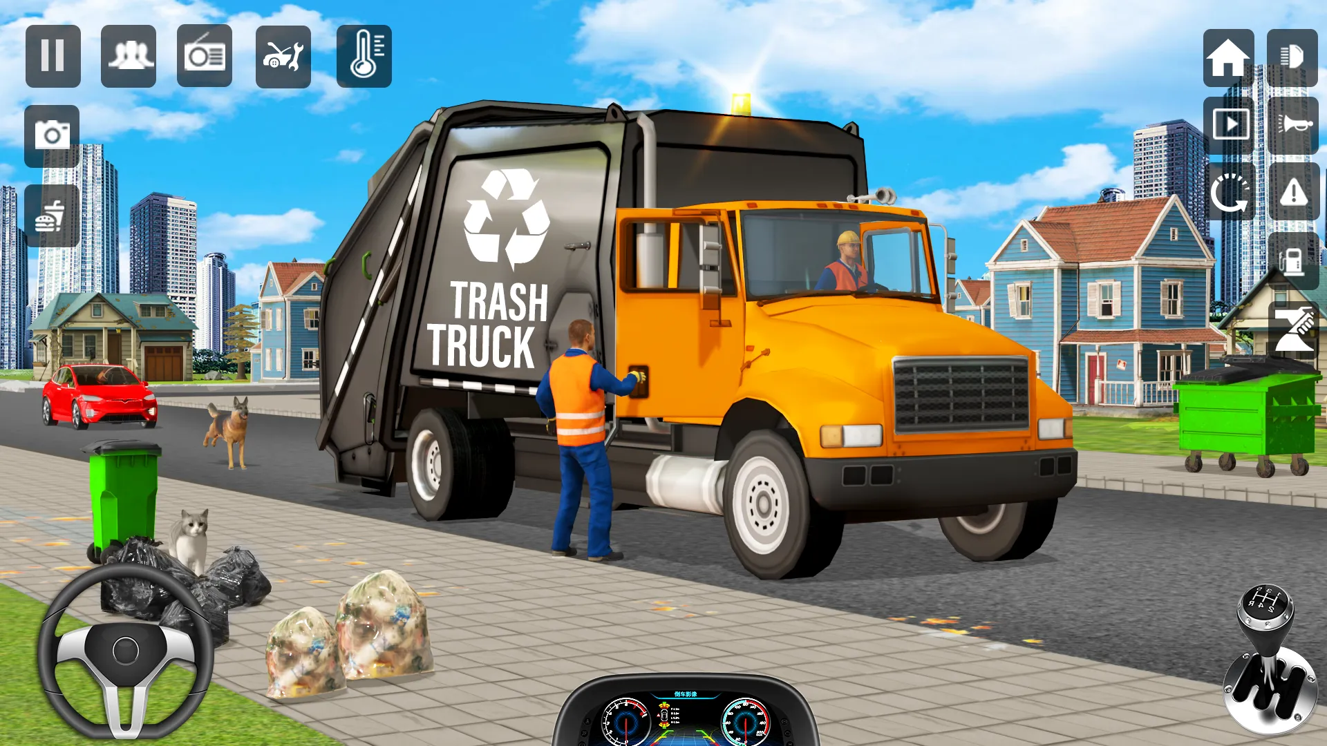 Trash Truck Games Simulator 3D | Indus Appstore | Screenshot