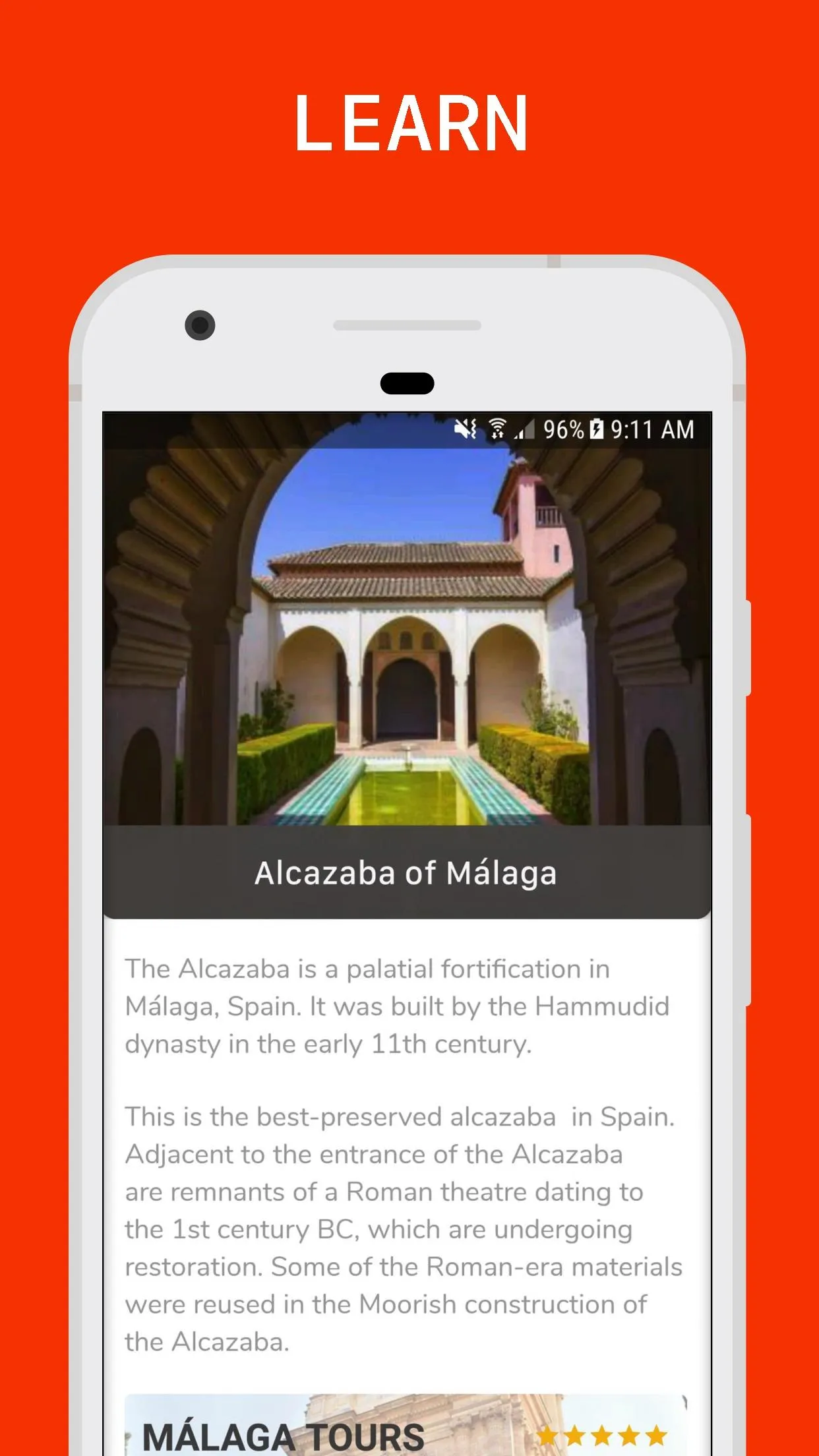 Málaga Travel Guide | Indus Appstore | Screenshot