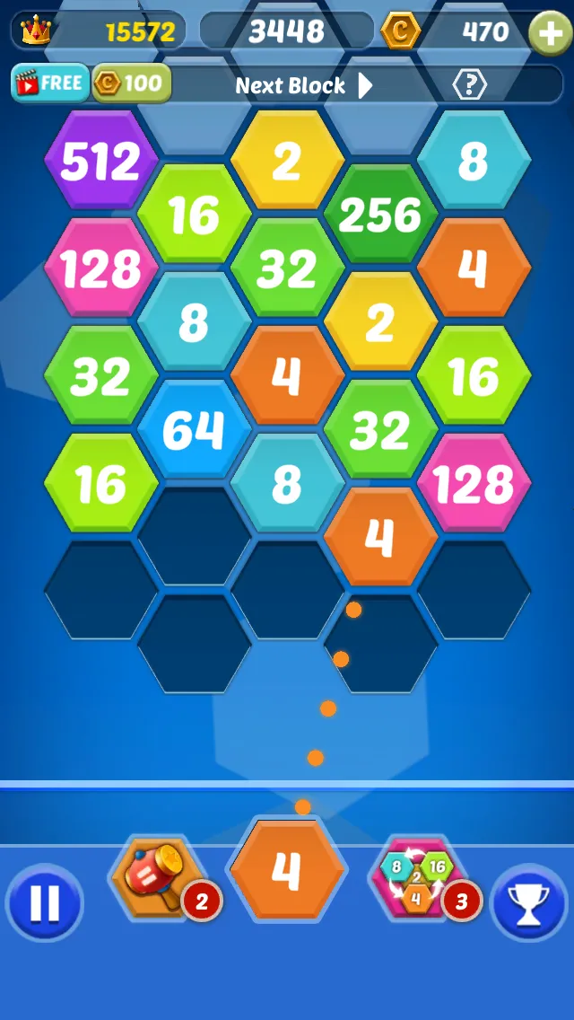 Shoot The Number - 2048 | Indus Appstore | Screenshot