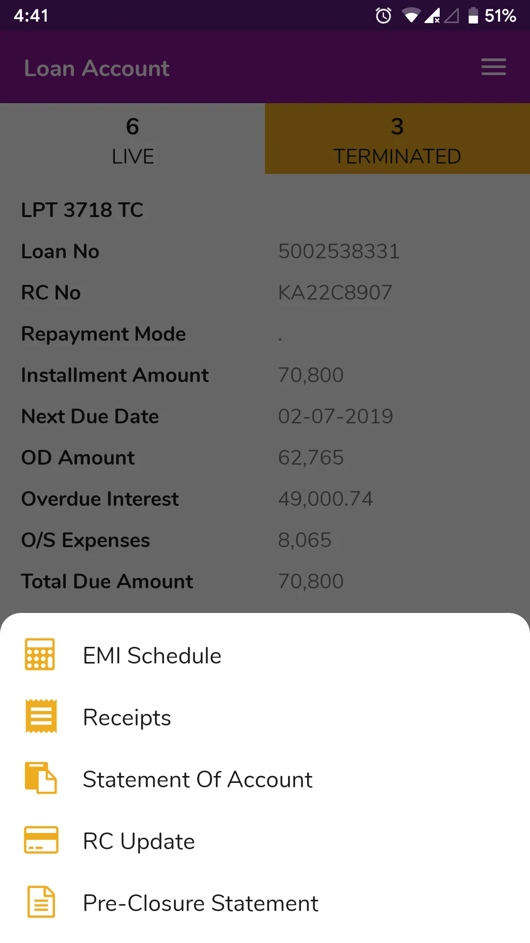 Tata Motors Finance - Customer | Indus Appstore | Screenshot